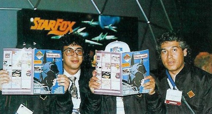 Gus Rodríguez y Pepe Sierra en la década de los 90.