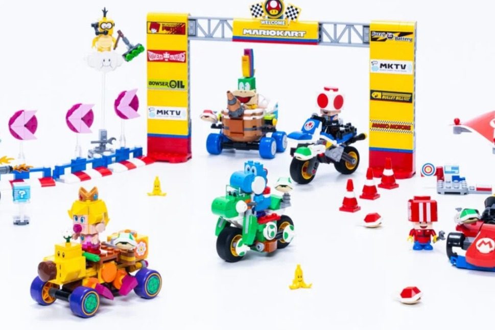 lego increible set mario kart  2
