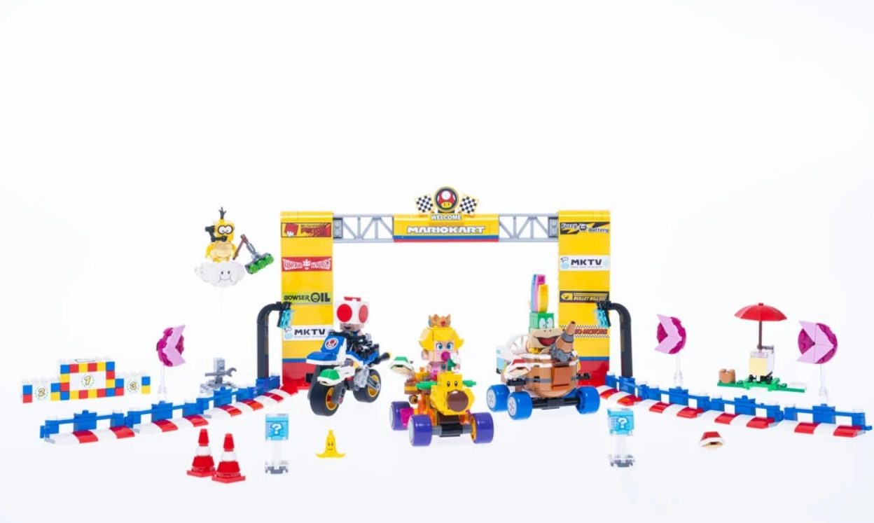 lego increible set mario kart  3