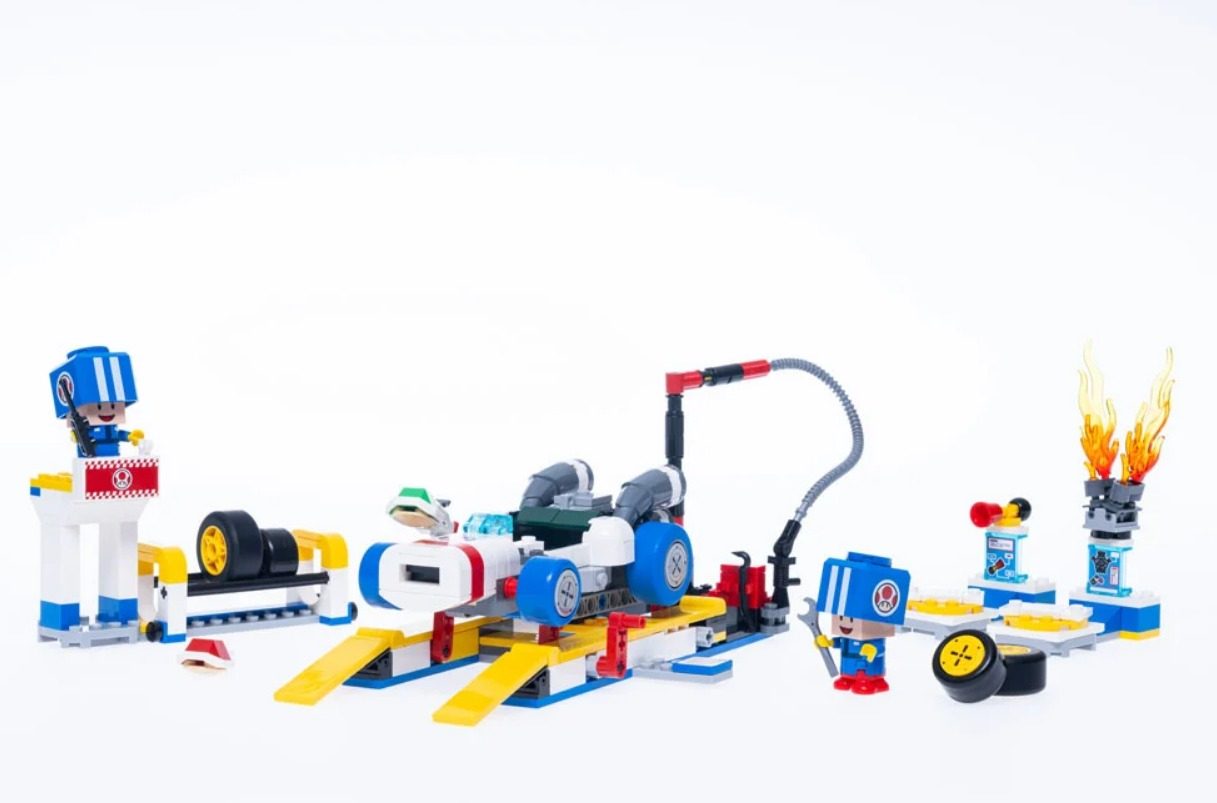 lego increible set mario kart  4