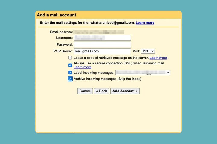 Almacenamiento gmail