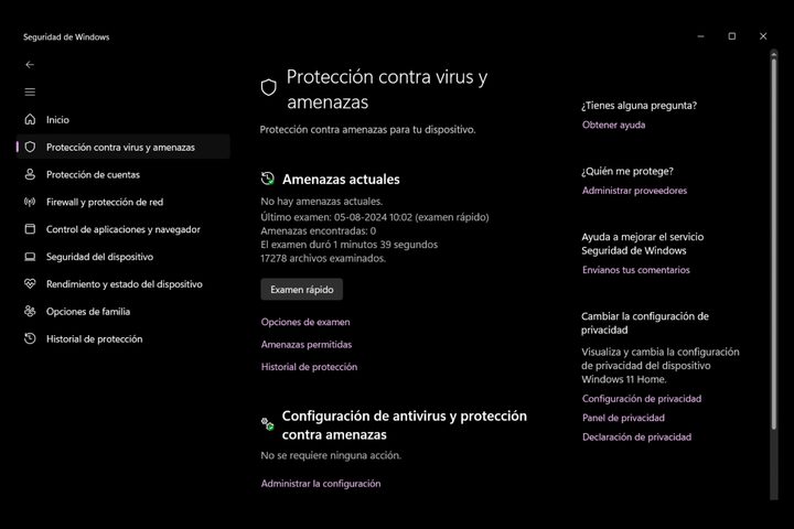 Seguridad de Windows Windows Security