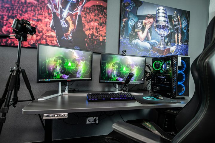 Webcam setup para streaming de videojuegos