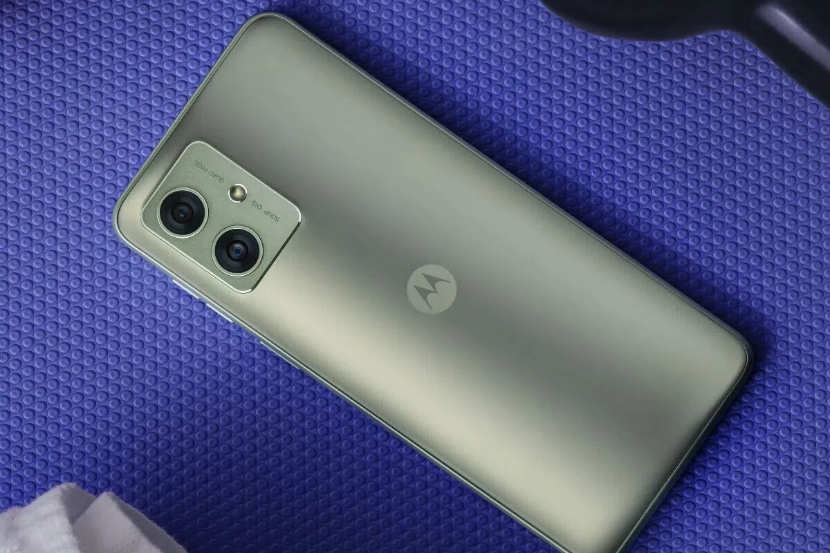 Una imagen del Moto G54.
