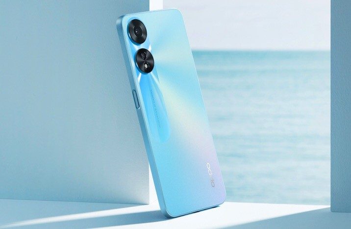 Una imagen del Oppo A58.