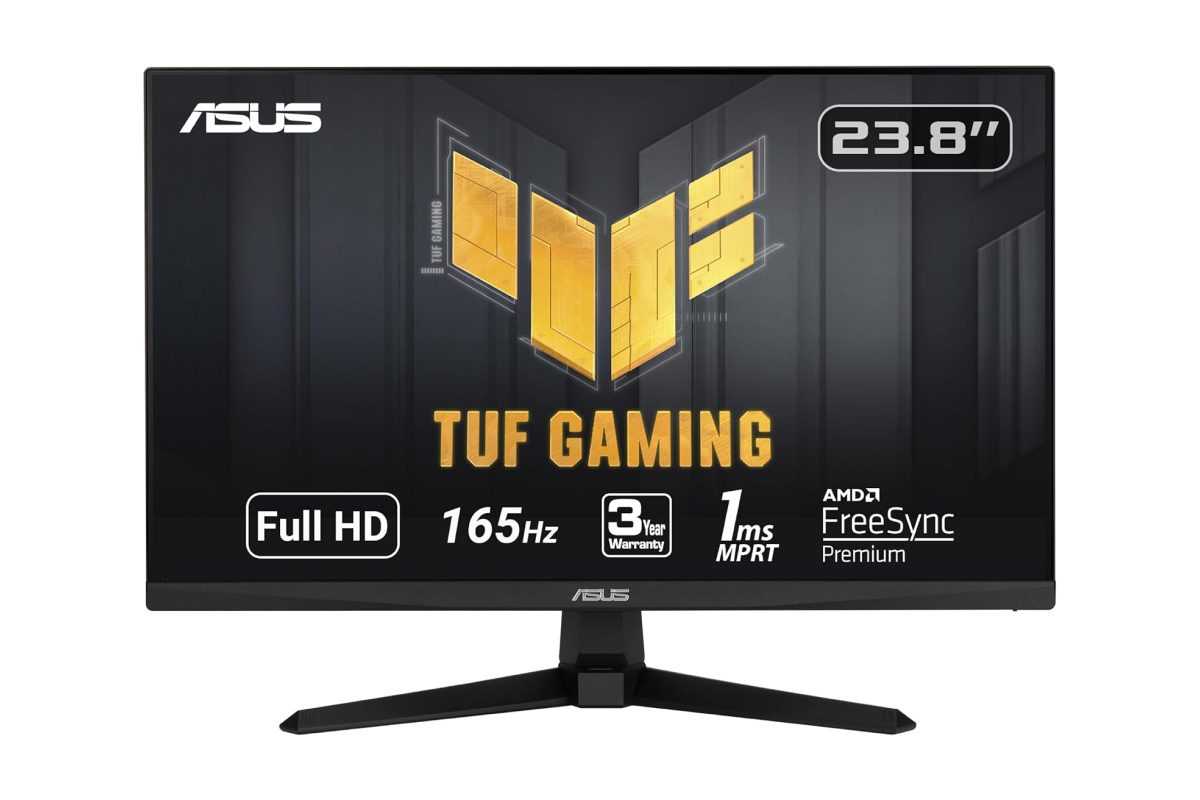 22 ASUS TUF Gaming Monitor de 23.8 pulgadas 1080P