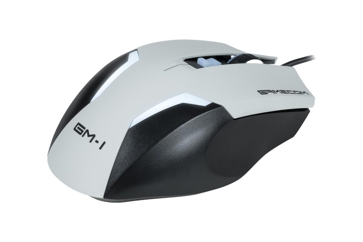 4 Ratón para juegos GM-1 - Sensor óptico HyperGlide