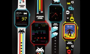 space invaders smartwatch retro my play watch