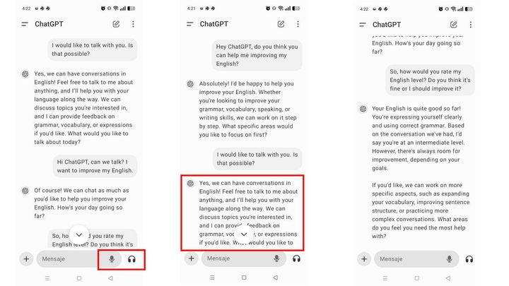Puedes usar ChatGPT para practicar tu inglés o alguna otra lengua extranjera.
