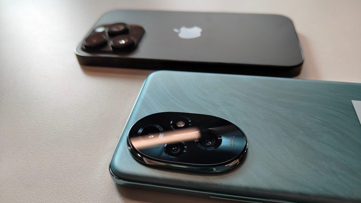 Comparativa del Honor 200 con el iPhone 14 Pro.