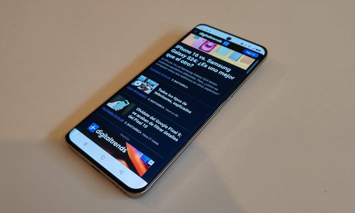 Una fotografía del Realme 13 Pro+.