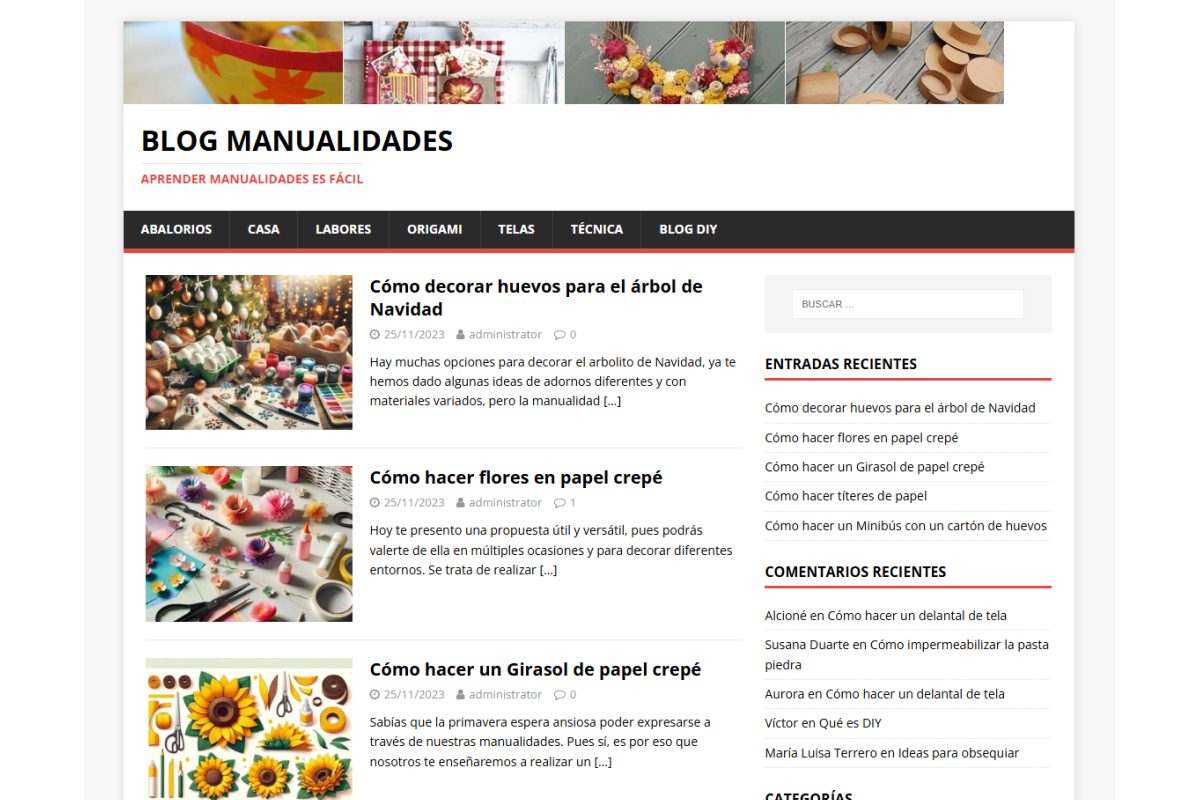 Blog Manualidades