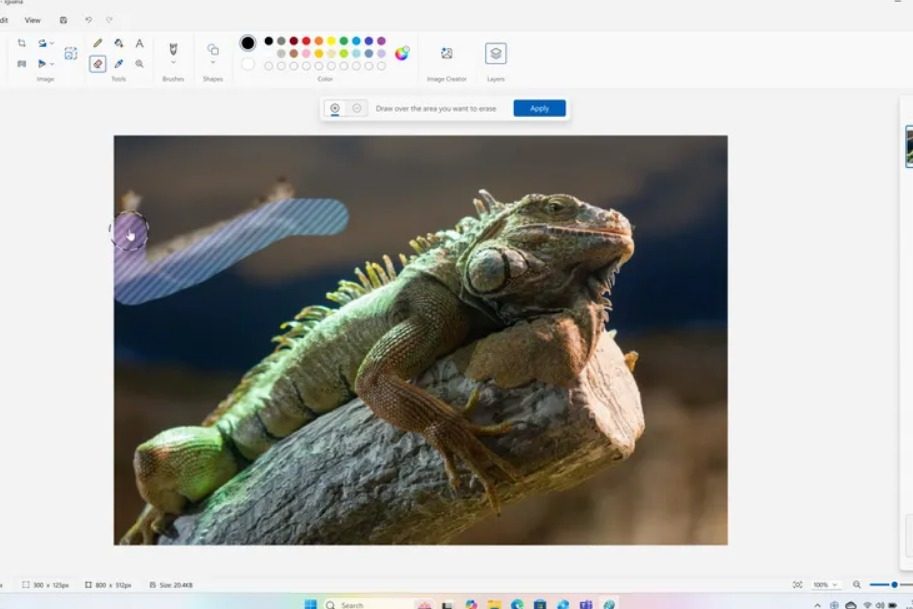 microsoft paint actualizacion ia
