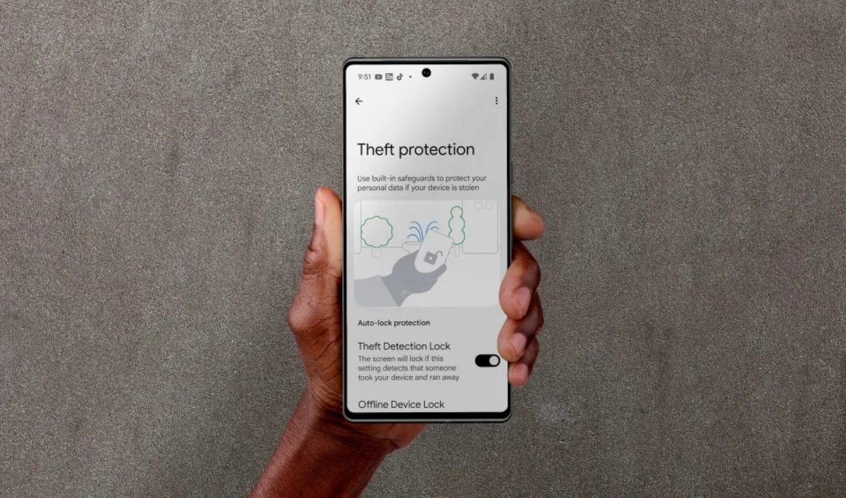 proteccion contra robos android 15 protecci  n