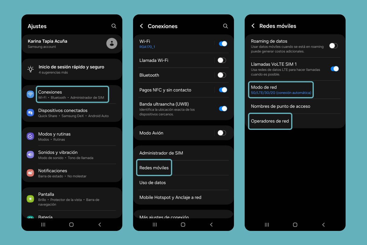 Solo llamadas de emergencia Redes móviles Android
