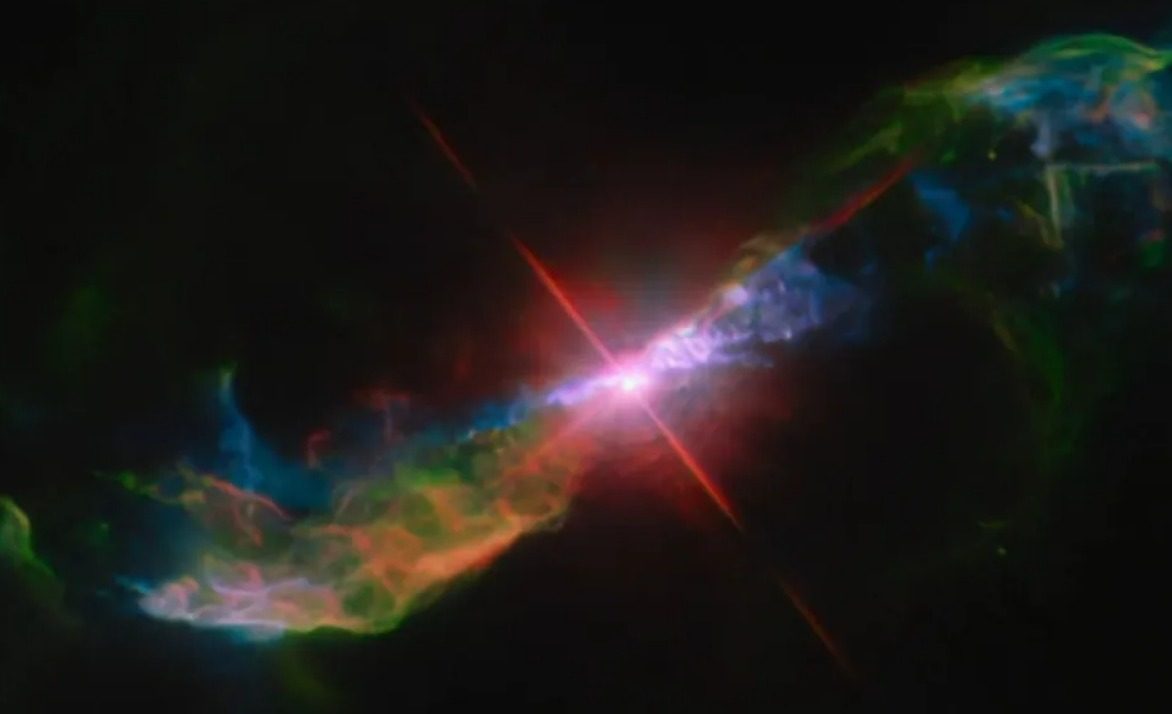 telescopio espacial hubble volcan estelar volc  n