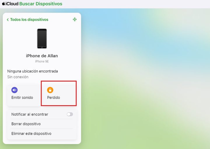 Cómo desactivar un iPhone robado.