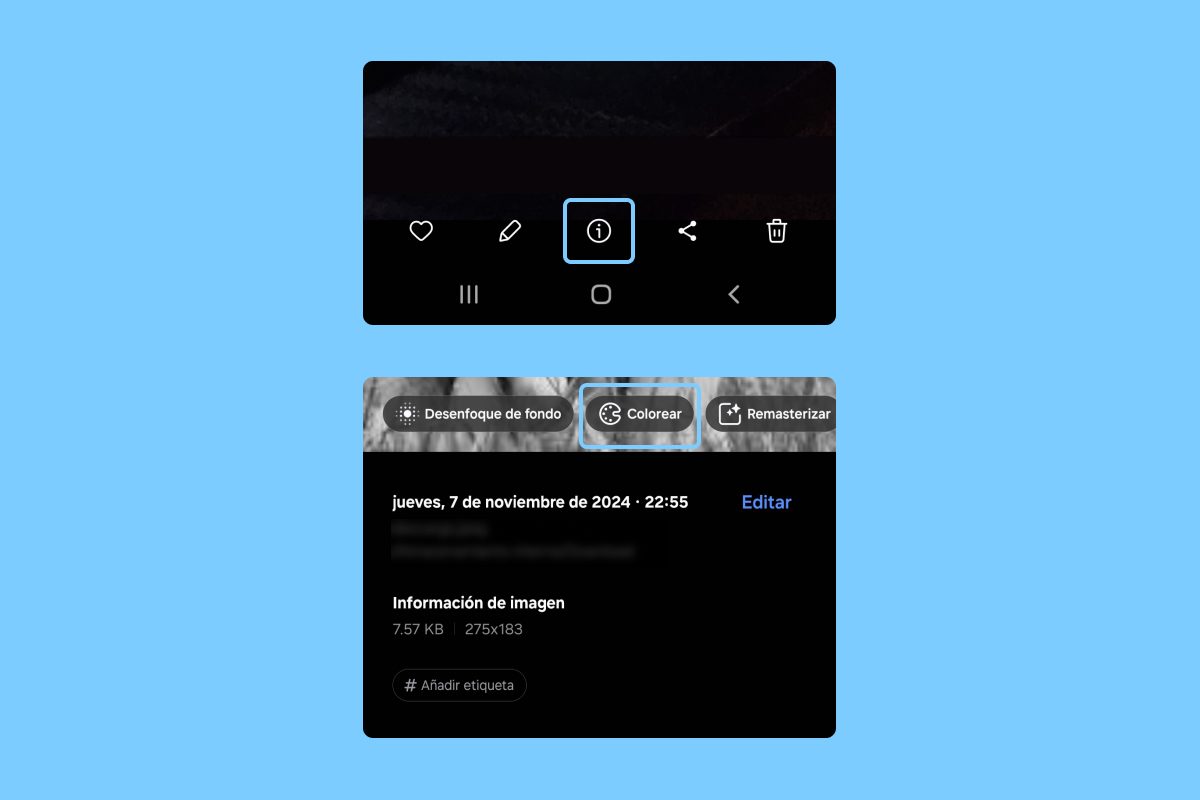 Coloración Galería de Samsung