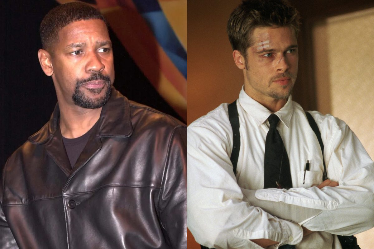 Denzel Washington como David Mills en Se7en (1995)