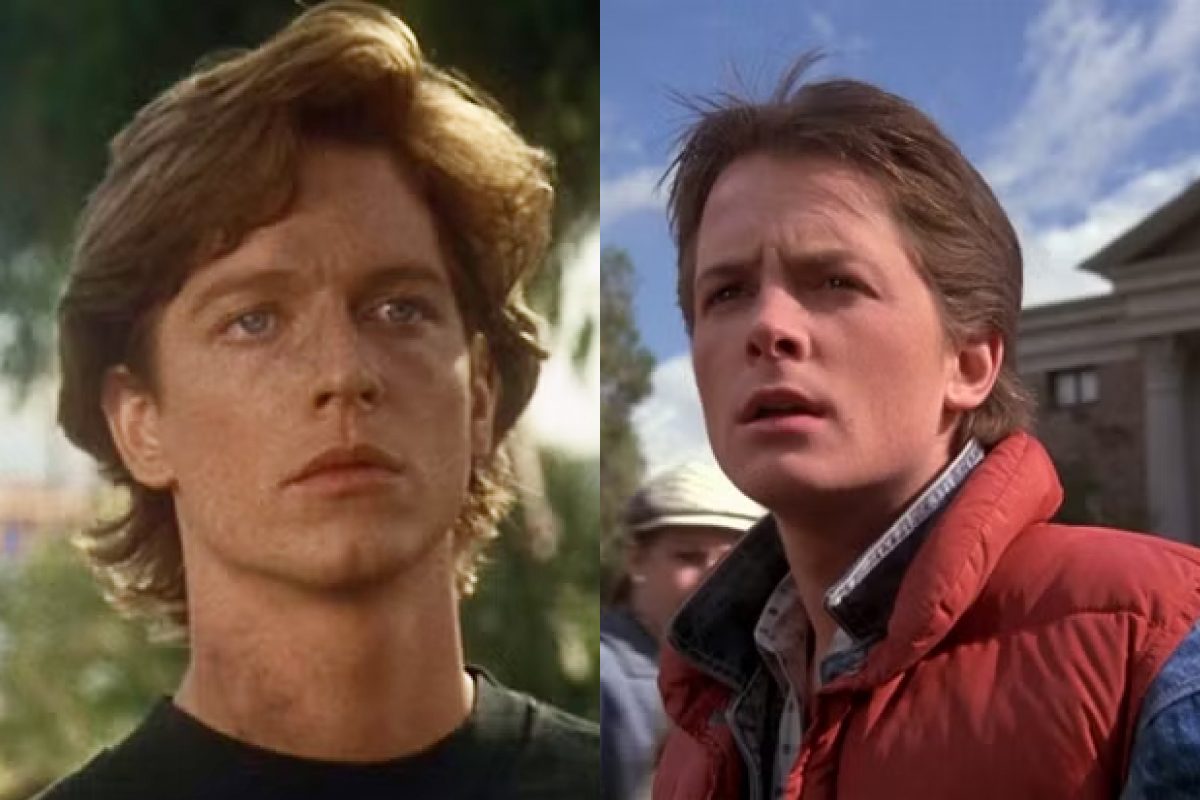 Eric Stoltz como Marty McFly en Back to the Future (1985)