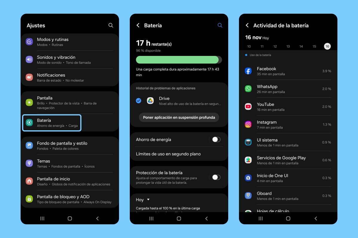 Espiar WhatsApp batería del celular y el consumo de datos 1