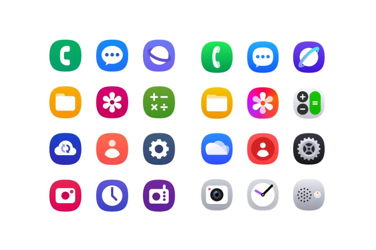 Iconos Samsung ONE UI 7 Android Headlines