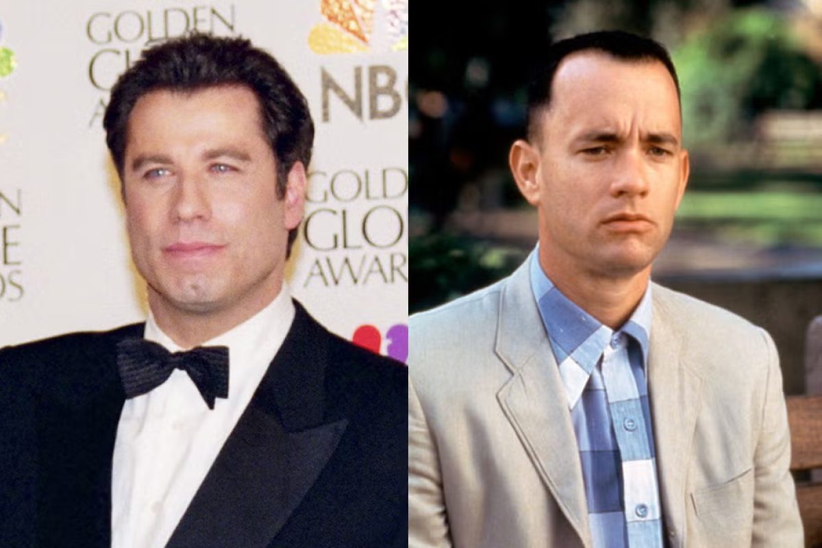 John Travolta como Forrest Gump en Forrest Gump (1994)