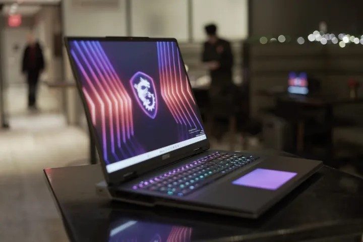 Una imagen de la MSI Titan 18HX.