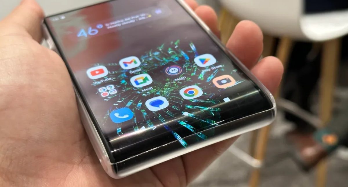 motorola rizr celular enrrollable