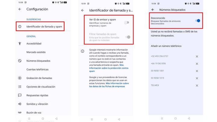 Cómo bloquear llamadas spam en Android.
