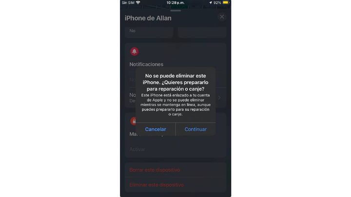 Cómo activar el Modo mantenimiento en iPhone.