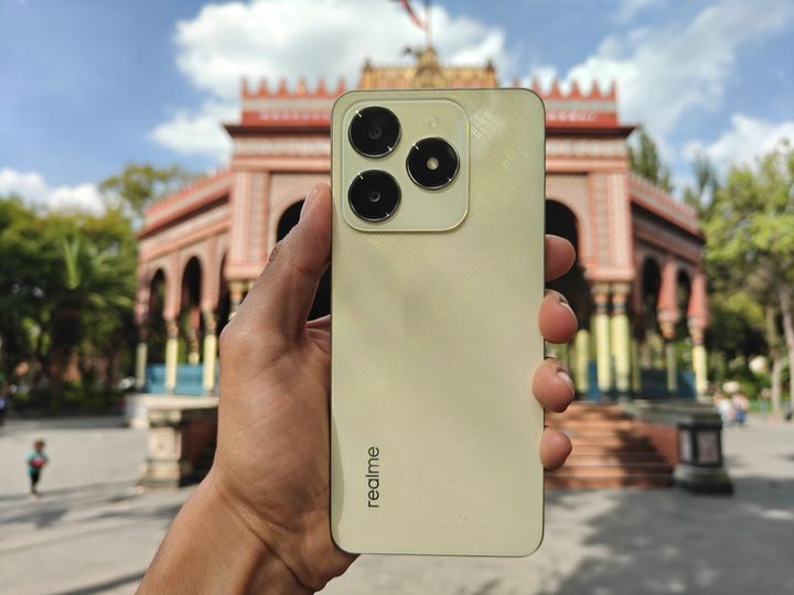 Una fotografía del realme C61.