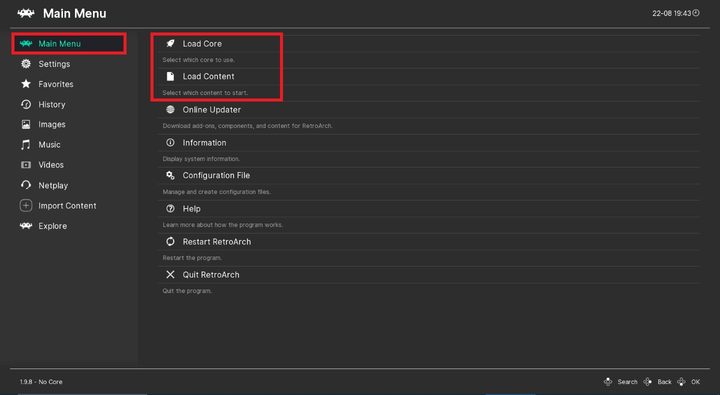 Cómo configurar RetroArch en una Android TV.
