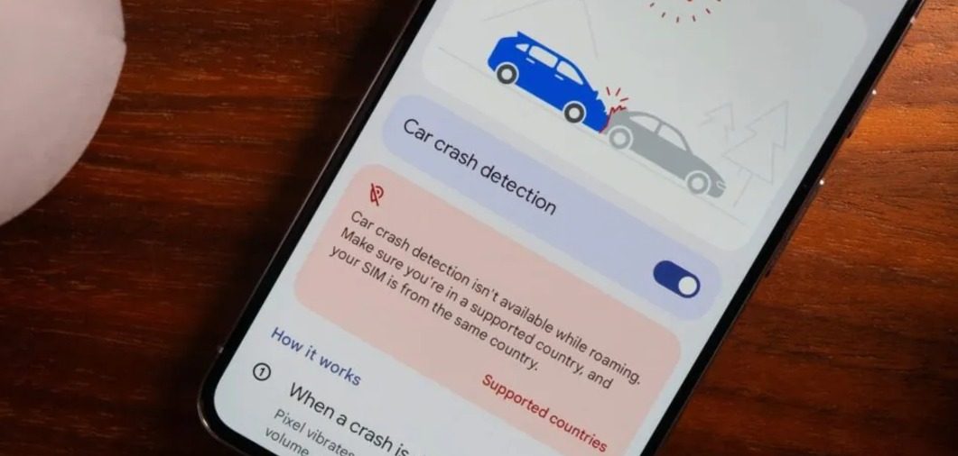 samsung galaxy s25 funcion salvar vida auto car crash detection