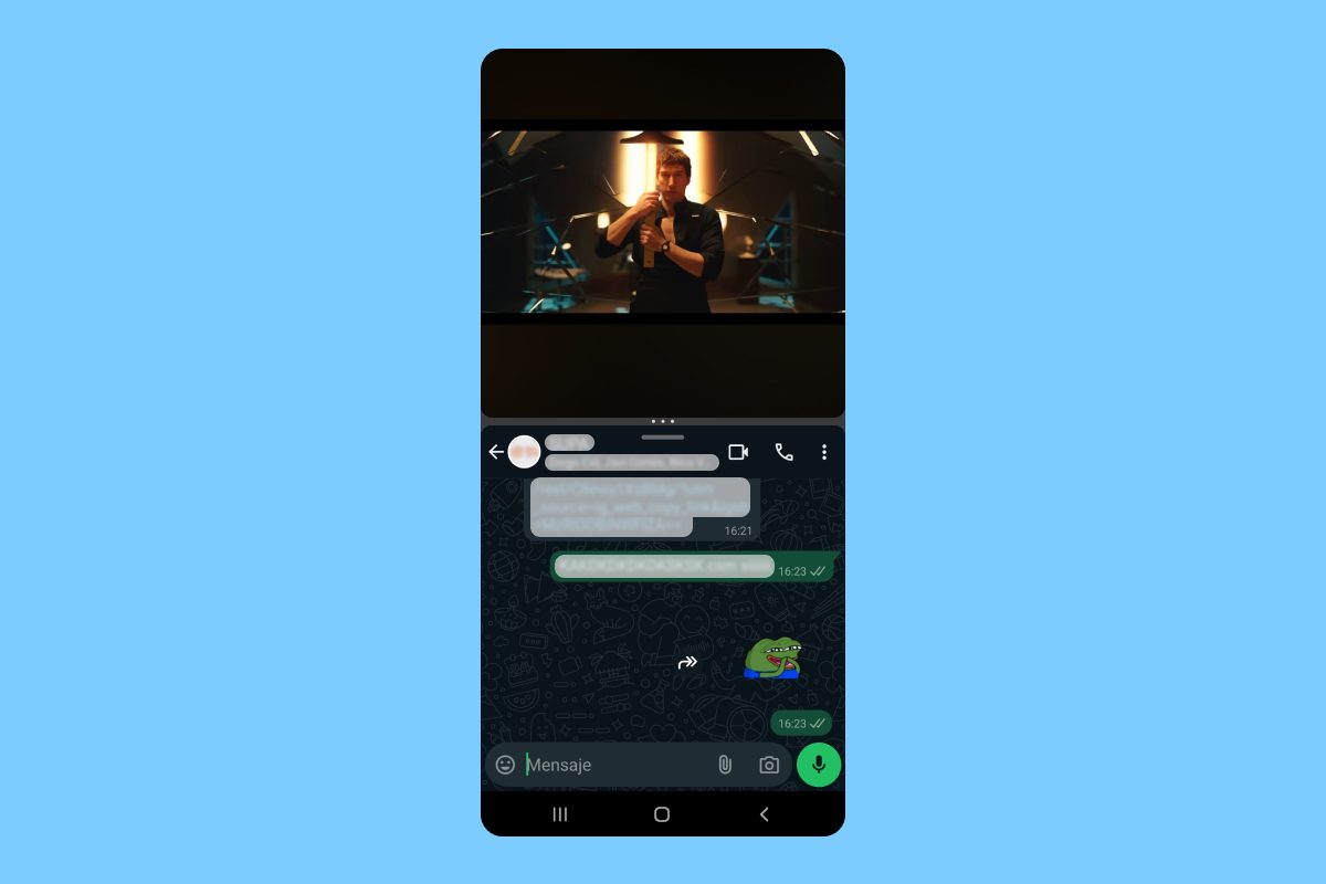 Cómo dividir la pantalla en tu celular Samsung