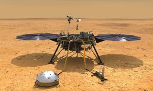 imagen modulo aterrizaje insight marte
