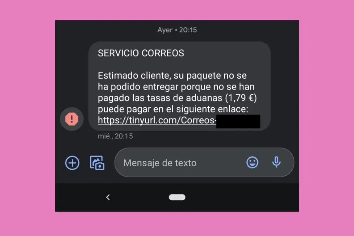Smishing ciberataques temporada navideña