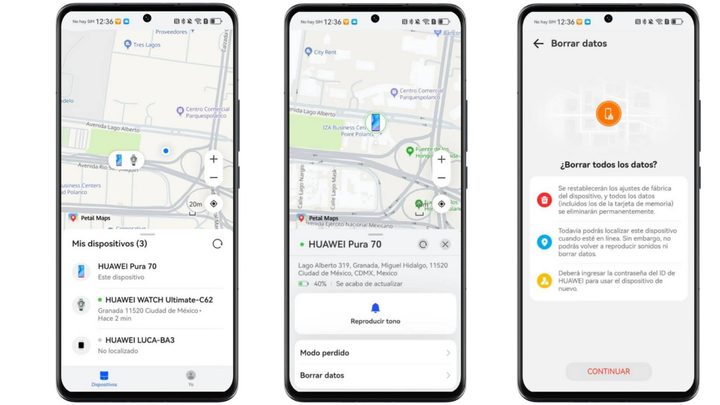 ¿Cómo localizar un celular Huawei perdido?