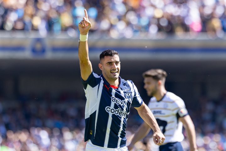 Un jugador del Club Monterrey.