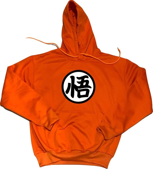 Una sudadera de Gokú.