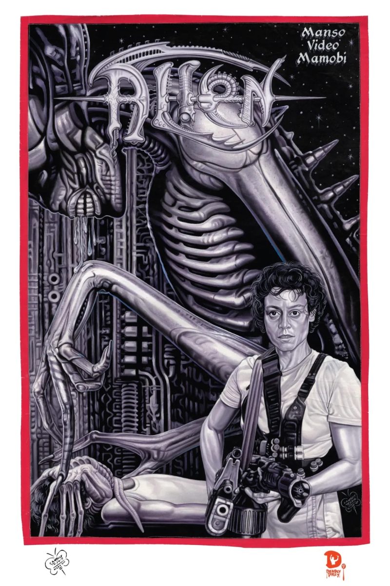 Alien - Carteles de cine ghaneses -