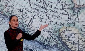 Claudia Sheinbaum-Golfo de México