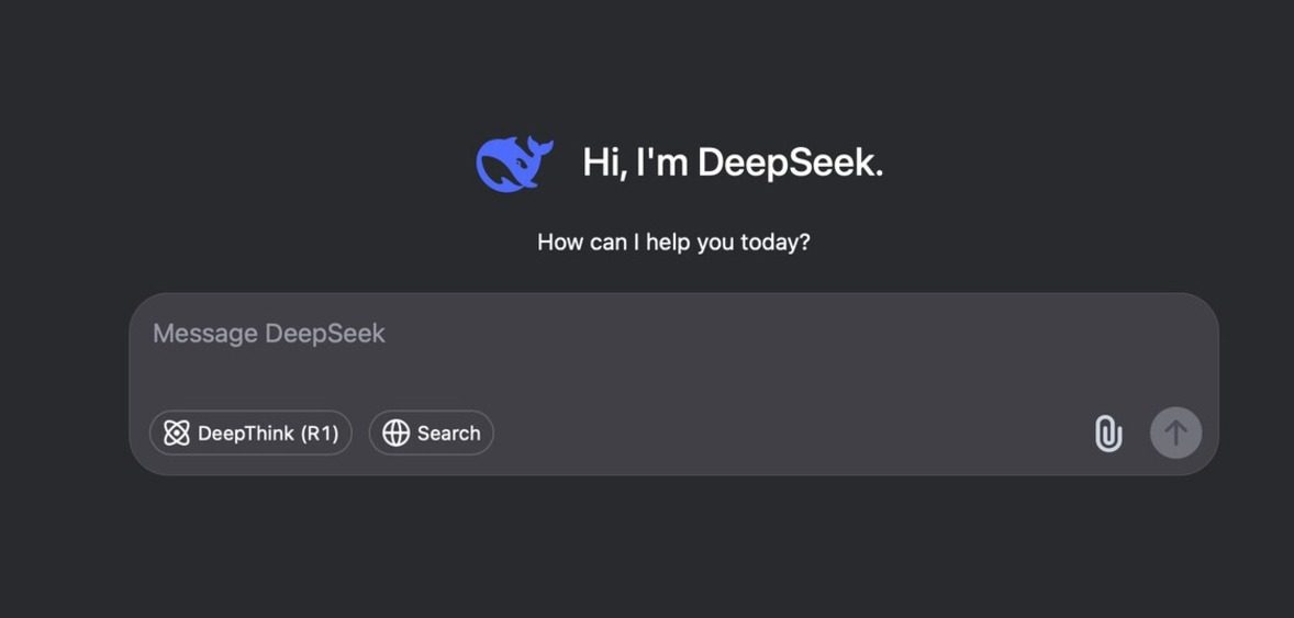 DeepSeek pantalla