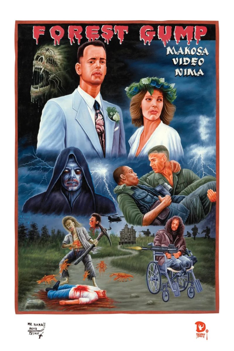 Forrest Gump - Carteles de cine ghaneses -
