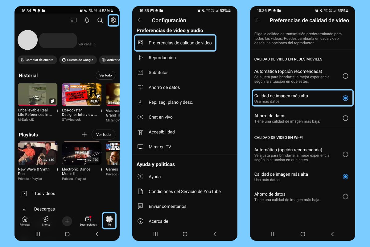 Funciones secretas de YouTube 1