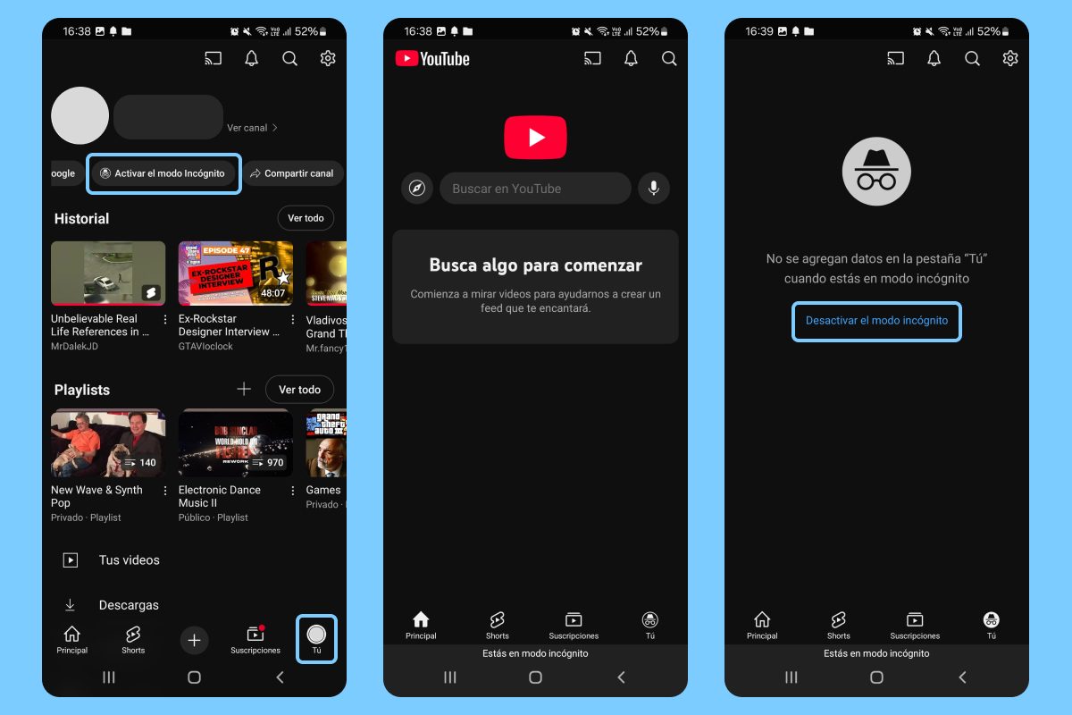 Funciones secretas de YouTube 4