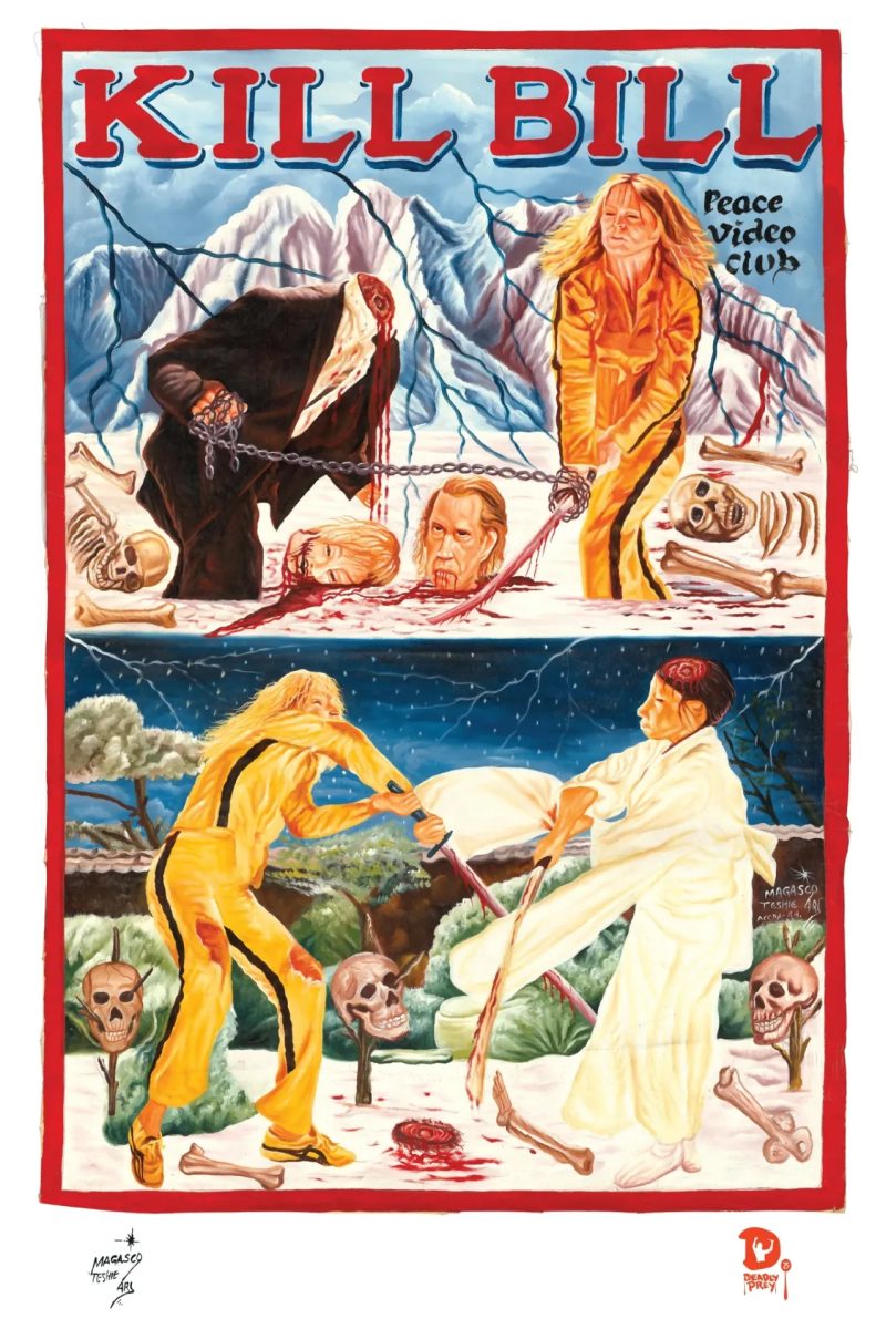 Kill Bill - Carteles de cine ghaneses -