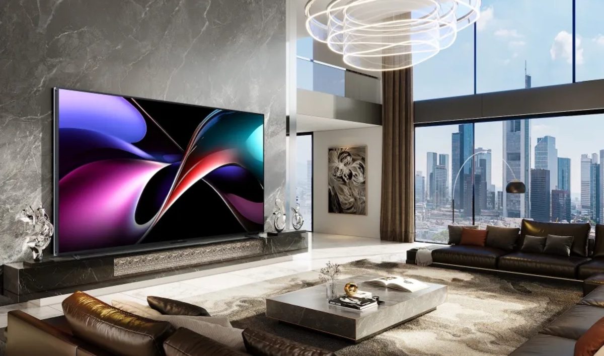 hisense televisor led trichroma
