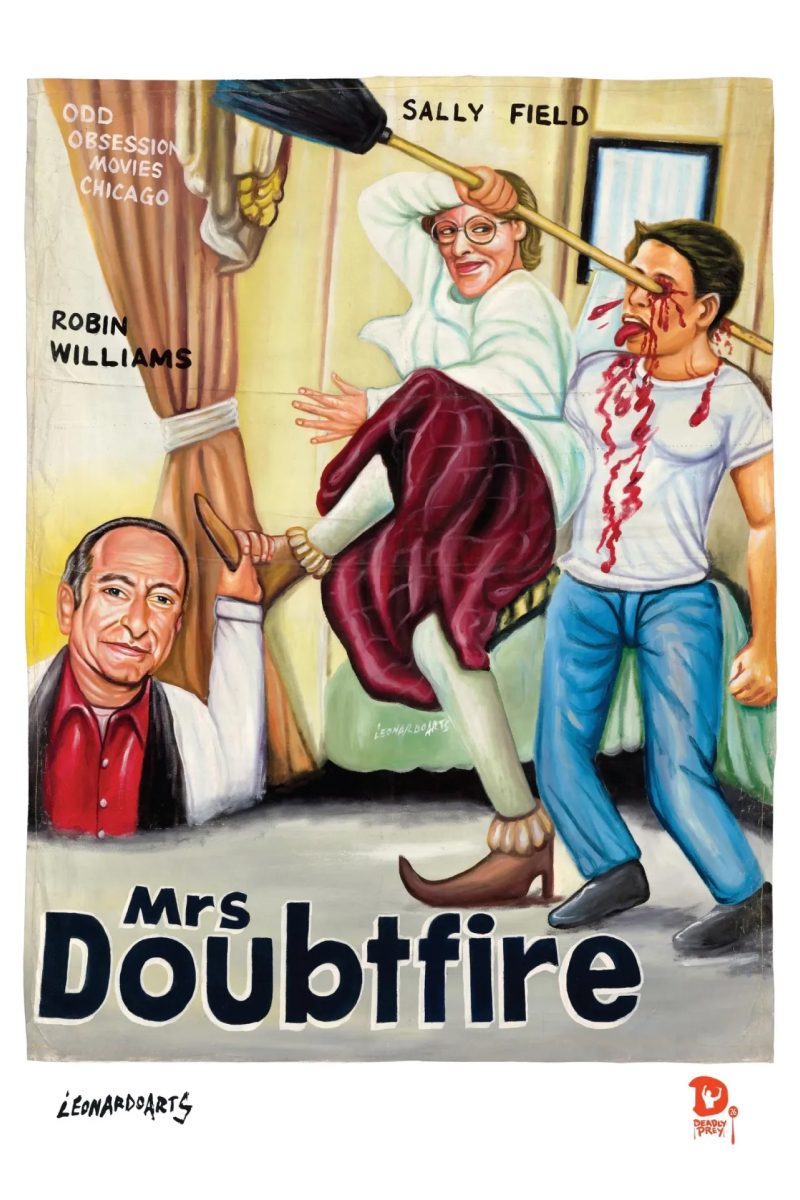Mrs. Doubtfire - Carteles de cine ghaneses -