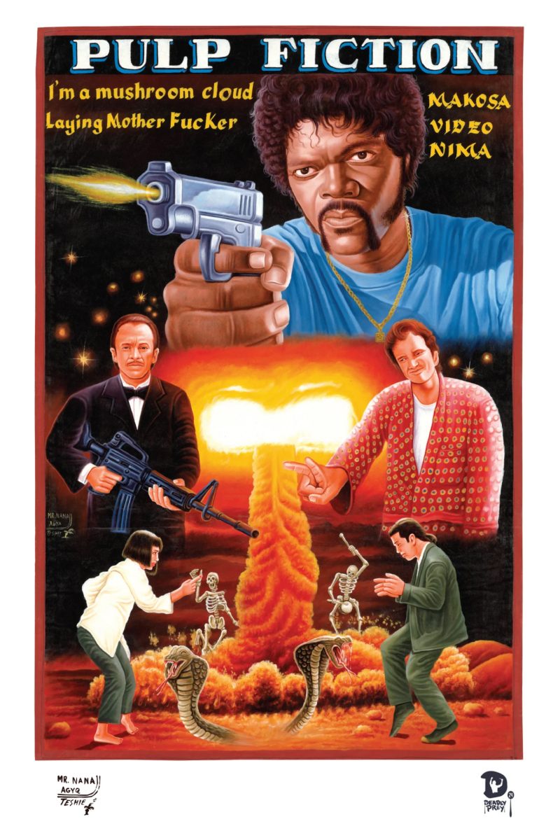 Pulp Fiction - Carteles de cine ghaneses -